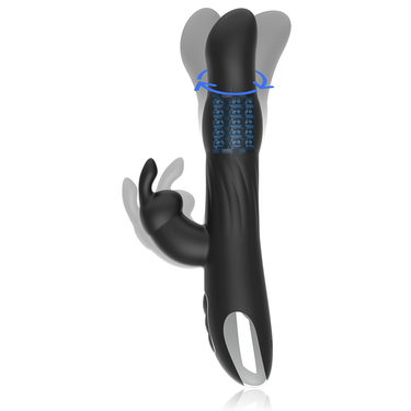 Vibratore Moebius Rabbit con Rotazione e Control Remote